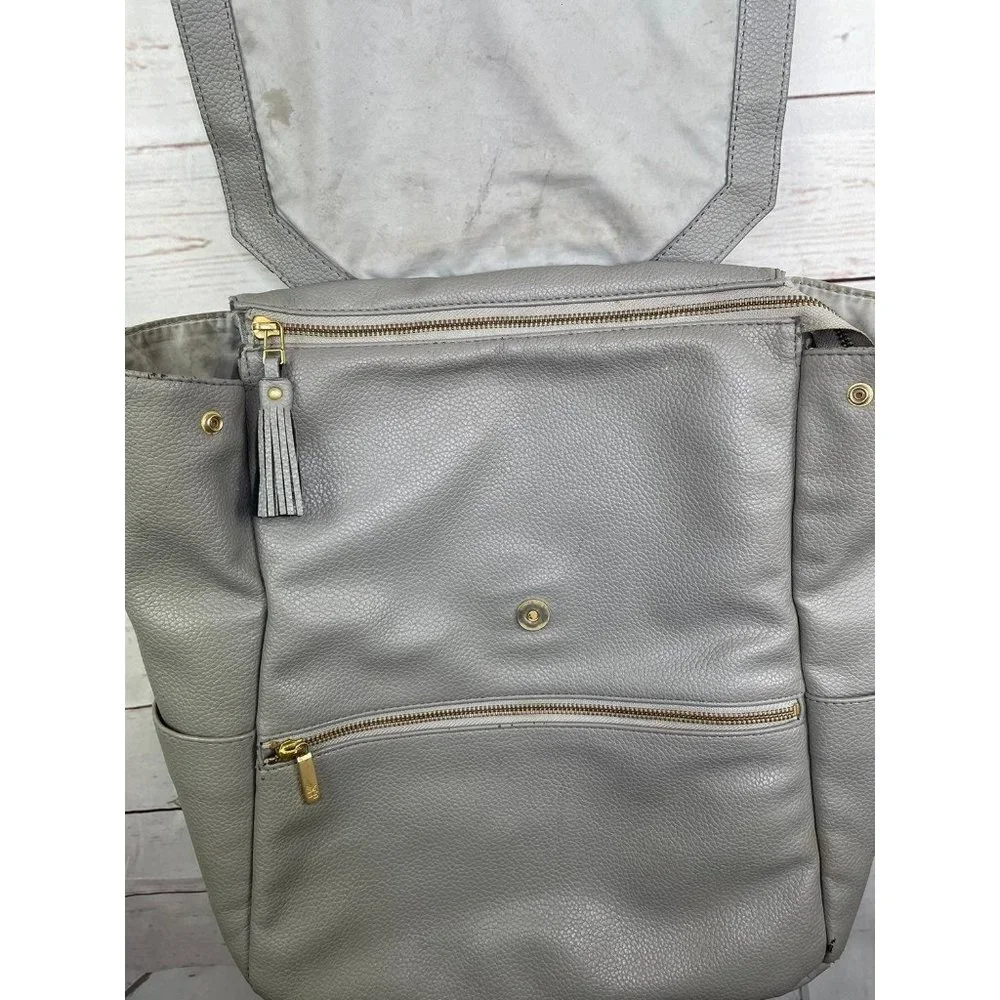 Freshly Picked Classic Gray Diaperbag